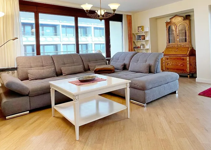 Haus Metropol App 108 mit Meerblick und Cityblick 3 Balkone